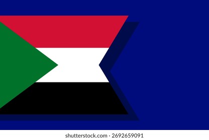 Sudan flag banner vector
Vector banner with flag