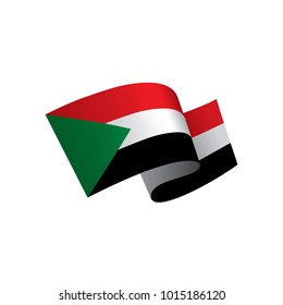 Sudan flag, vector illustration