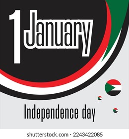 Sudan happy independence day 1st January