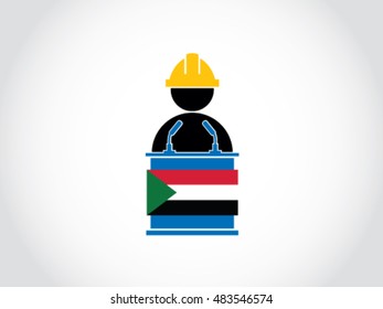 Sudan Podium Labor Construction