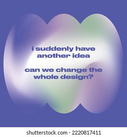 I suddenly have another idea, can we change the whole design? illustrations vector graphic design sparkles life quotes poster for print,  template, retro modern design minimalist logo