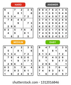 Sudoku with the answer vector set 05