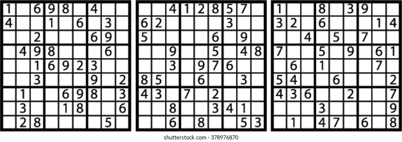 Sudoku easy level 