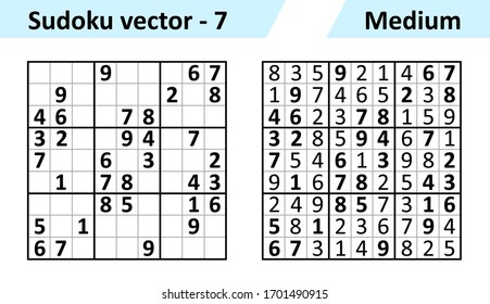 Sudoku Answers Images, Stock Photos & Vectors | Shutterstock