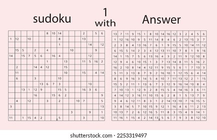 Sudoku Game, Logic Puzzle y el juego de esparcimiento del jugador de juego cerebral para adultos se pueden utilizar para la educación de los niños como un juego de equipo