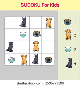 Sudoku For kids - Cute animal