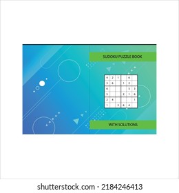 Sudoku Puzzle Book Cover Design