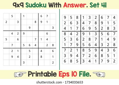 Sudoku Puzzle Games Easy to Hard with Answer