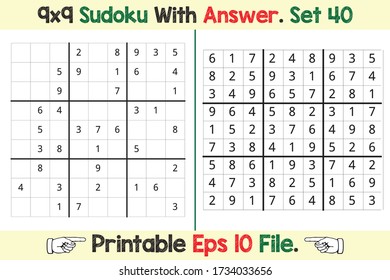 Sudoku Puzzle Games Easy to Hard with Answer