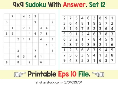 Sudoku Puzzle Games Easy to Hard with Answer