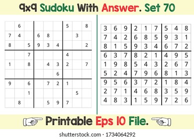 Sudoku Puzzle Games Easy to Hard with Answer