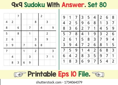 Sudoku Puzzle Games Easy to Hard with Answer