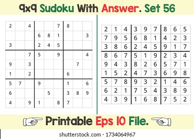 Sudoku Puzzle Games Easy to Hard with Answer