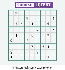 Sudoku-Rätsel, mittelschwere Geheimdienstfragen