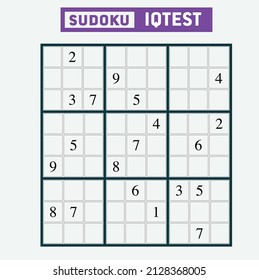 Sudoku-Rätsel, mittelschwere Geheimdienstfragen