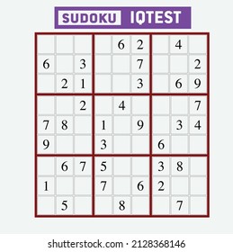 Sudoku-Rätsel, mittelschwere Geheimdienstfragen