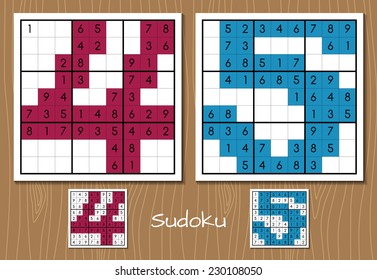 Sudoku set. 4-5