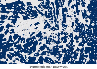 Suds bubble shampoo texture. White soap liquid foam on black background. Abstract water grunge in bath. Macro soft surface detergent pattern.