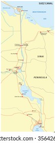 Suez Canal Map