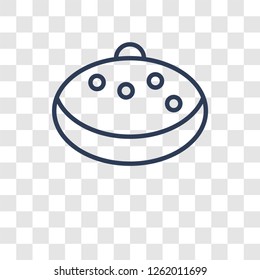 Sufganiyah icon. Trendy Sufganiyah logo concept on transparent background from Religion-2 collection