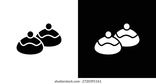 Sufganiyah Symbol Vektor Design Element Vektor eps 10