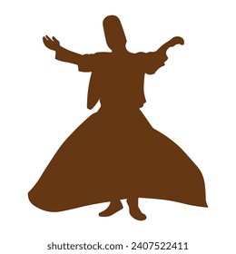 Baile Sufi por vector oscuro