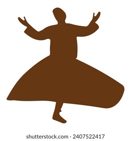 Baile Sufi por vector oscuro