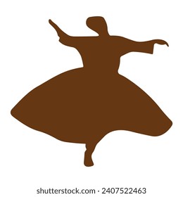 Baile Sufi por vector oscuro