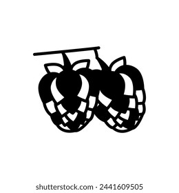 Sugar Apple Symbol in Vektor. Firmenzeichen

