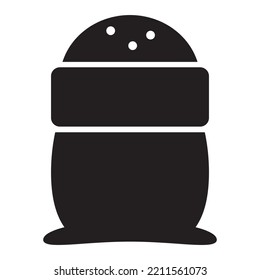 plantilla de diseño vectorial de icono de bolsa de azúcar