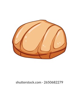 sugar biscuit cookie cartoon. butter shortbread, gingersnap macaron, macaroon wafer sugar biscuit cookie sign. isolated symbol vector illustration