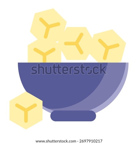 Sugar Bowl Icon Element For Design