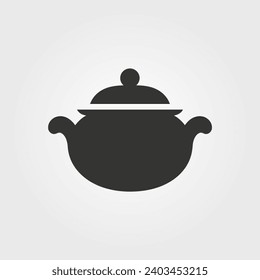Sugar bowl icon - Simple Vector Illustration