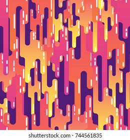 Sugar Candy Caramel Liquid Sweet Seamless Texture Pattern Vector Art Design Illustration.
