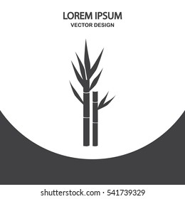 Sugar Cane Agriculture Crop Icon. Simple Design For Web And Mobile