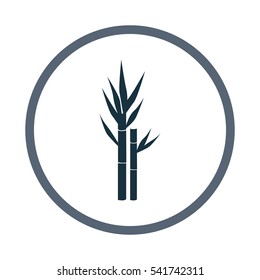 Sugar Cane Agriculture Crop Icon. Simple Design For Web And Mobile