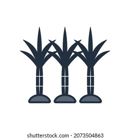 Sugar cane icon, Vector .