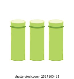 Sugar cane isolated. Sugar cane on white background.