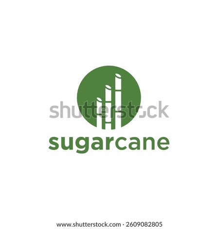 Sugar Cane Logo Design Symbols Simple