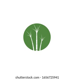 Sugar cane Logo Template vector symbol nature