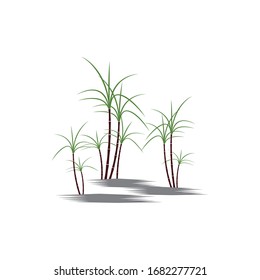 Sugar cane Logo Template vector symbol nature