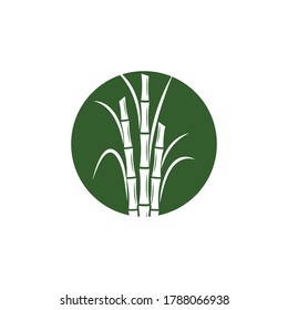 Sugar cane Logo Template vector symbol nature