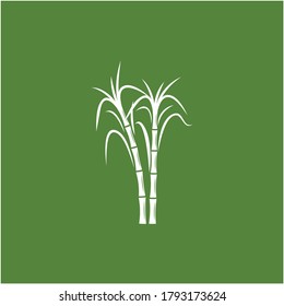 Sugar cane Logo Template vector symbol nature