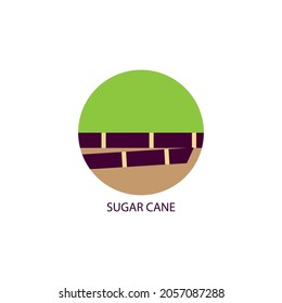Sugar, sugar cane logo vector