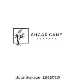 Sugar Cane Logo Vector Icon Illustration