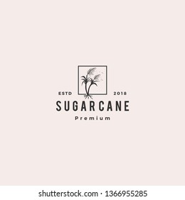 Sugar Cane Logo Vector Icon Illustration