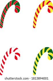 sugar canes. new year sweets