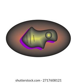 sugar colored egg image icon