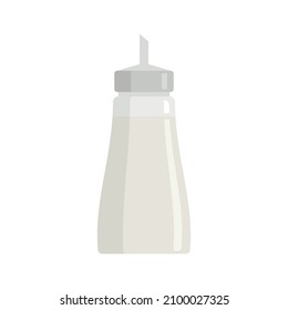 Sugar container icon. Flat illustration of sugar container vector icon isolated on white background