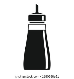 Sugar container icon. Simple illustration of sugar container vector icon for web design isolated on white background